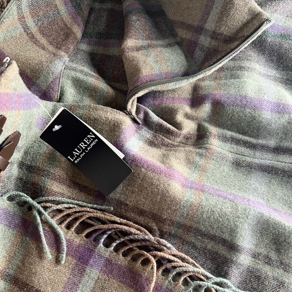 Lauren Ralph Lauren Women’s Plaid Fringe Trim Tweed Mini Skirt - Picture 13 of 16